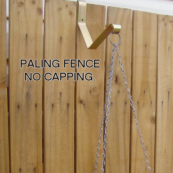 Wooden Paling / Lap and Cap Fence Hangups